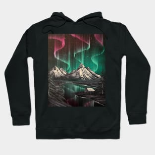 Christmas Northern Lights Hoodie